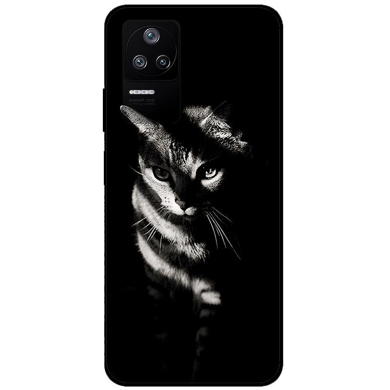 Cover for Xiaomi Poco F4 5G Case Black Soft Silicone TPU Phone Covers for Xiaomi Poco F4 Case 2022 Funda Bumper PocoF4 F 4 Coque