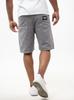 Men's Gray MyStars Washing Basic Jeans Shorts 29