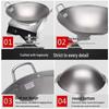 Zijin Heshi 50cm Concave Stainless Steel Induction Pot with Lid