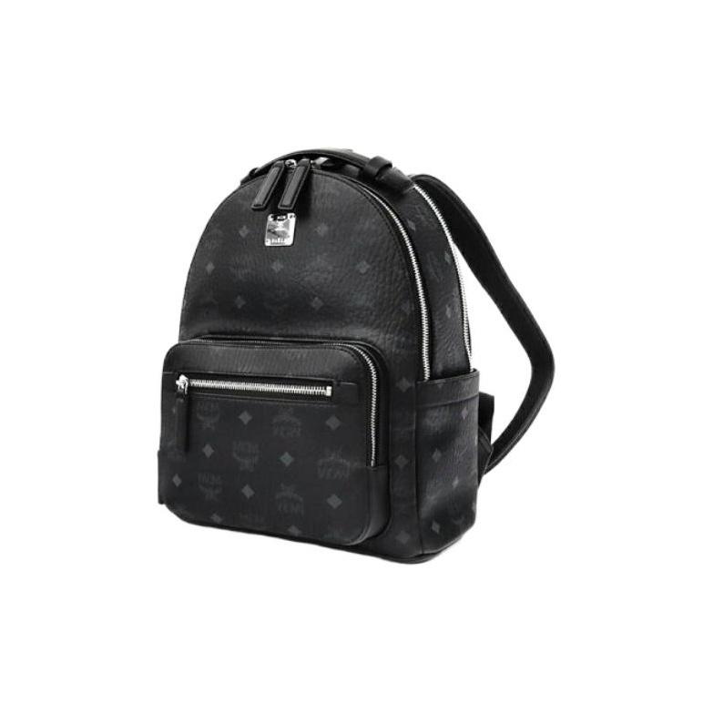 MCM Backpack Classic Visetos Casual Daily MMKAAVE08BK001