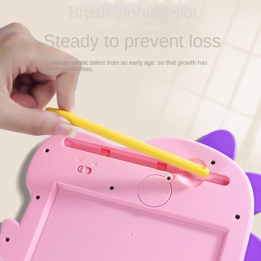 Colorful Writing Tablet for Kids Dinosaur Electronic Writing Board Doodle Drawing Pad  Toddler