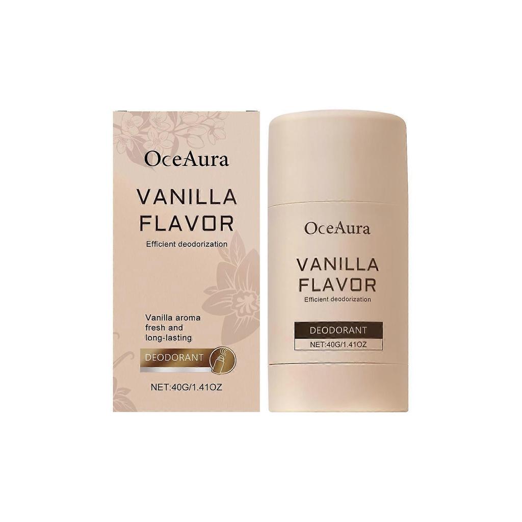 Vanilla Body Fragrance Bar, Natural Deodorant, Fresh Floral Scent, Body Care ,40g