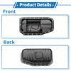 UXCELL No.500323326 Engine Oil Pan for Fiat Ducato 2.5L 2.8L Diesel 94-06 Iron Black