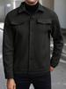 Autumn & Winter Lapel Woolen Men's Coat - Casual Sport Business Jacket