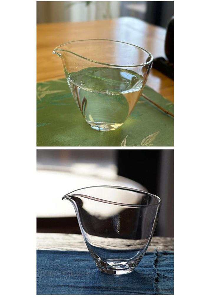 Large Capacity Borosilicate Glass Tea Separator for Kung Fu Tea Set