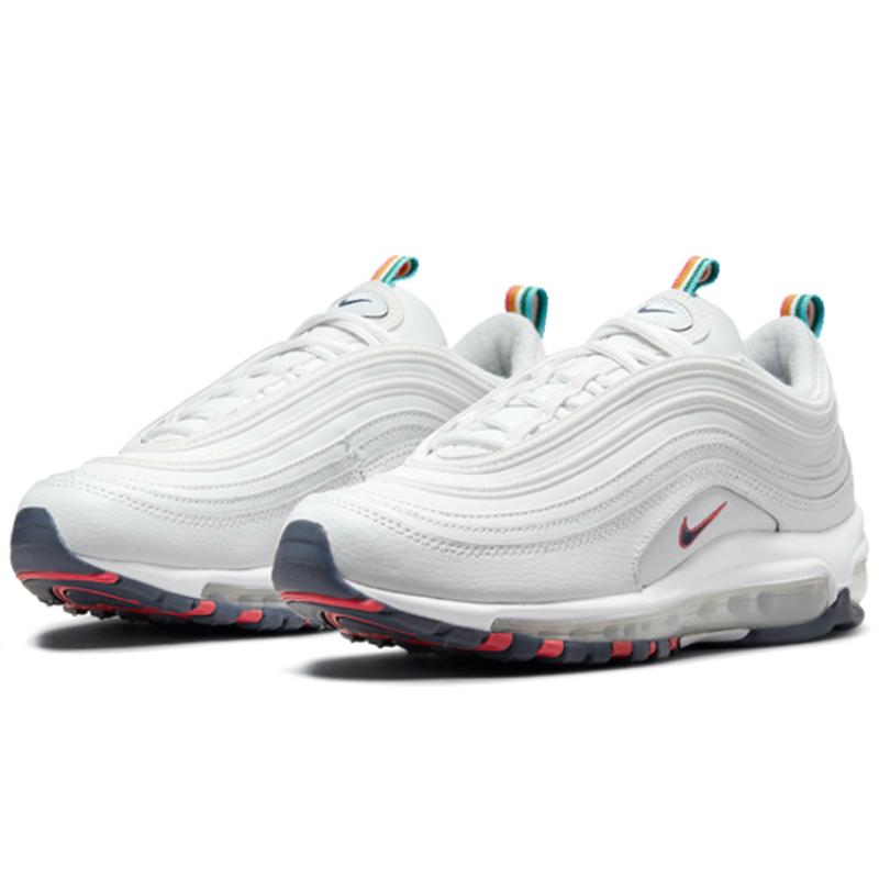 Nike Air Max 97 Alb Multicolor Lame de Tragere Adidași de Damă Pantofi Casual DH1592-100