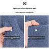 Men’s Autumn/Winter Half-High Collar Knitwear - Warm Inner Layer for Middle-Aged and Elderly