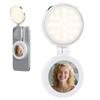 FD 04 Magnetic Selfie Light Phone LED Fill Lamp with Mirror 2500 8500K 360 Degree Rotation