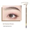 NOVO Natural Sculpting Eyebrow Pencil: Easy Color, 3D Mist, Double-Ended for Root-by-Root Precision.