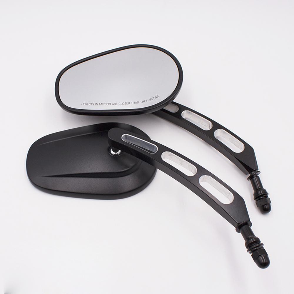 Nastavitelná zpětná zrcátka na řídítka pro motocykly Harley Dyna Street Road Glide 750 Iron 883 1200 Sportster Touring