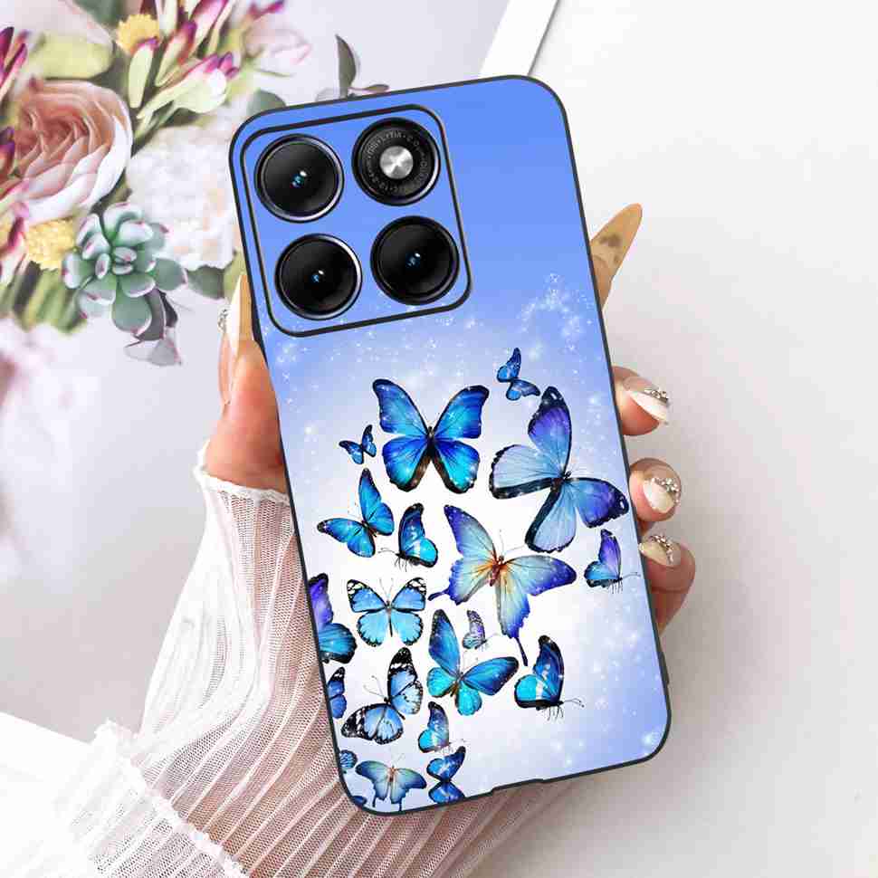 For Motorola Edge 70 Fusion 5G Case Cartoon Cat Panda TPU Black Cover For XT2605-1 XT2605-2 XT2605-4 Soft Silicone Phone Cases