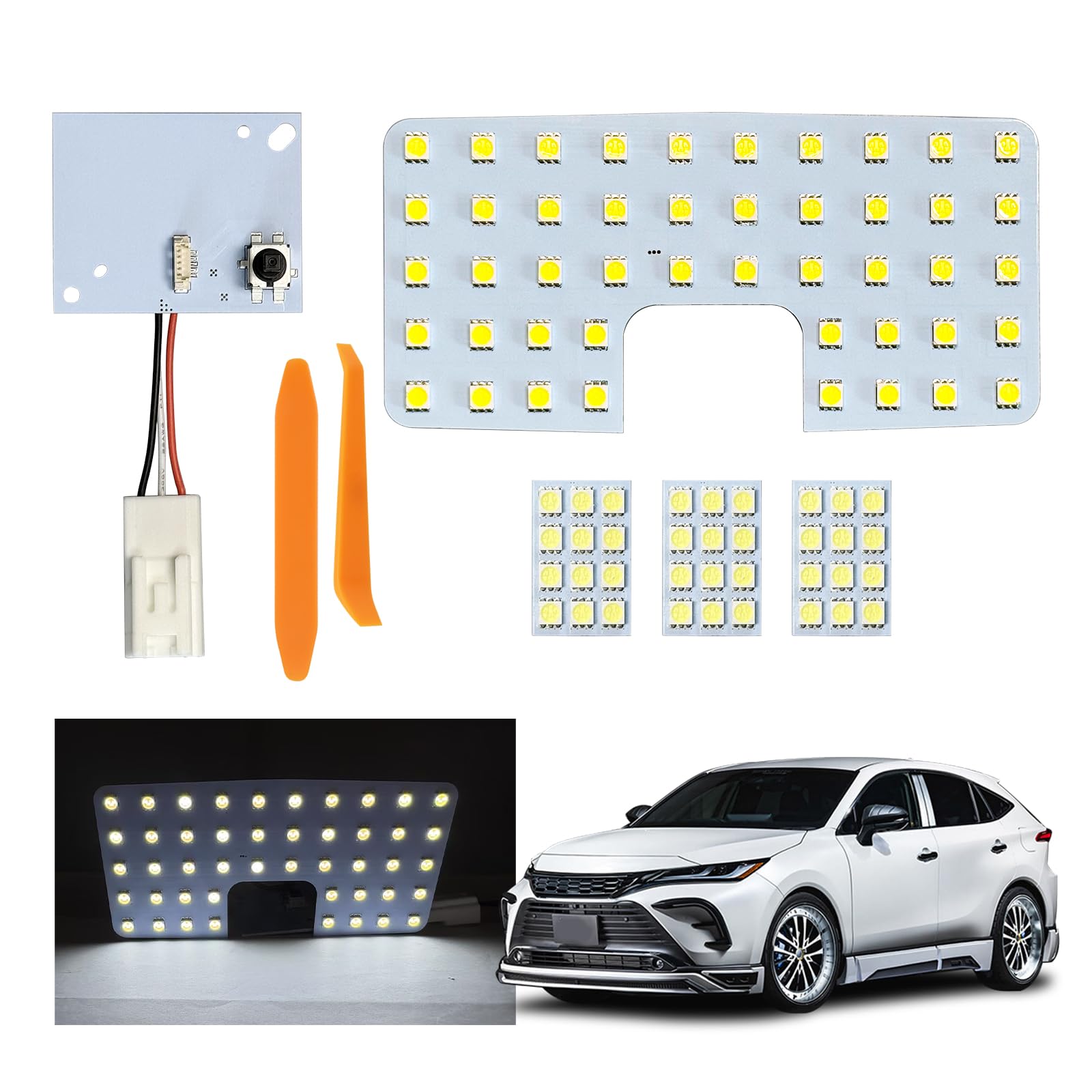 

UNNKIBO 80 Series Harrier LED Room Interior 80 Series Harrier Custom Interior LED Interior Genuine Handling Tools Japanese Instruction Manual Included