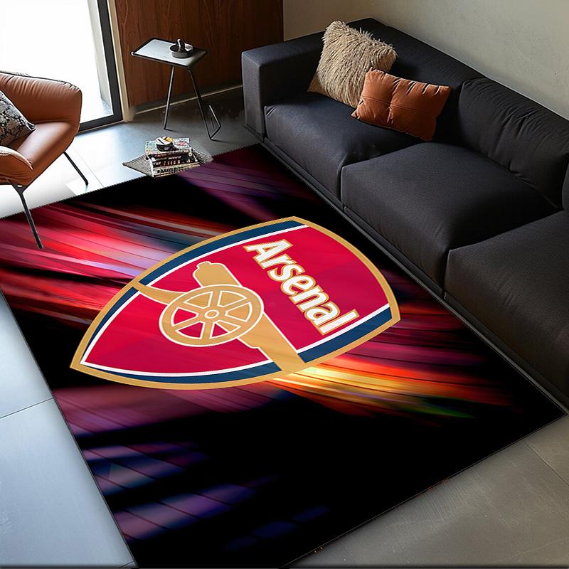 1PC rug Arsenal Football Club Crest Carpet, Chair Rug,Area Rug for Office Bedroom living rooms bedroom, Doormat decor Christmas fan gifts