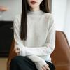 Women S Loose Half Turtleneck Pullover Knit Sweater For Inner Wear