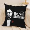 Film The GGodfather Cushion Cover Soft Plush Fabric DoubleSided Printed Sofa Cushion Cover for All Seasons Home Decor Gift