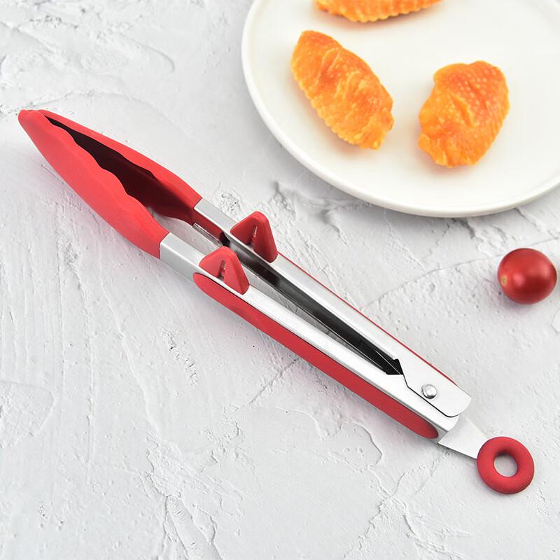 Silikon Backutensilien Set mit Lebensmittelzange