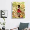 3D Diamond Painting Garden Girl Cross Stitch Full Diamond Embroidery Diamond Embroidery Kit Landscape Crafts Home Decoration
