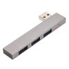 USB3.0 Hub Mini 3 in 1 1xUSB3.0 2xUSB2.0 5Gbps Aluminum Alloy Portable High Speed USB Multifunctional Hub