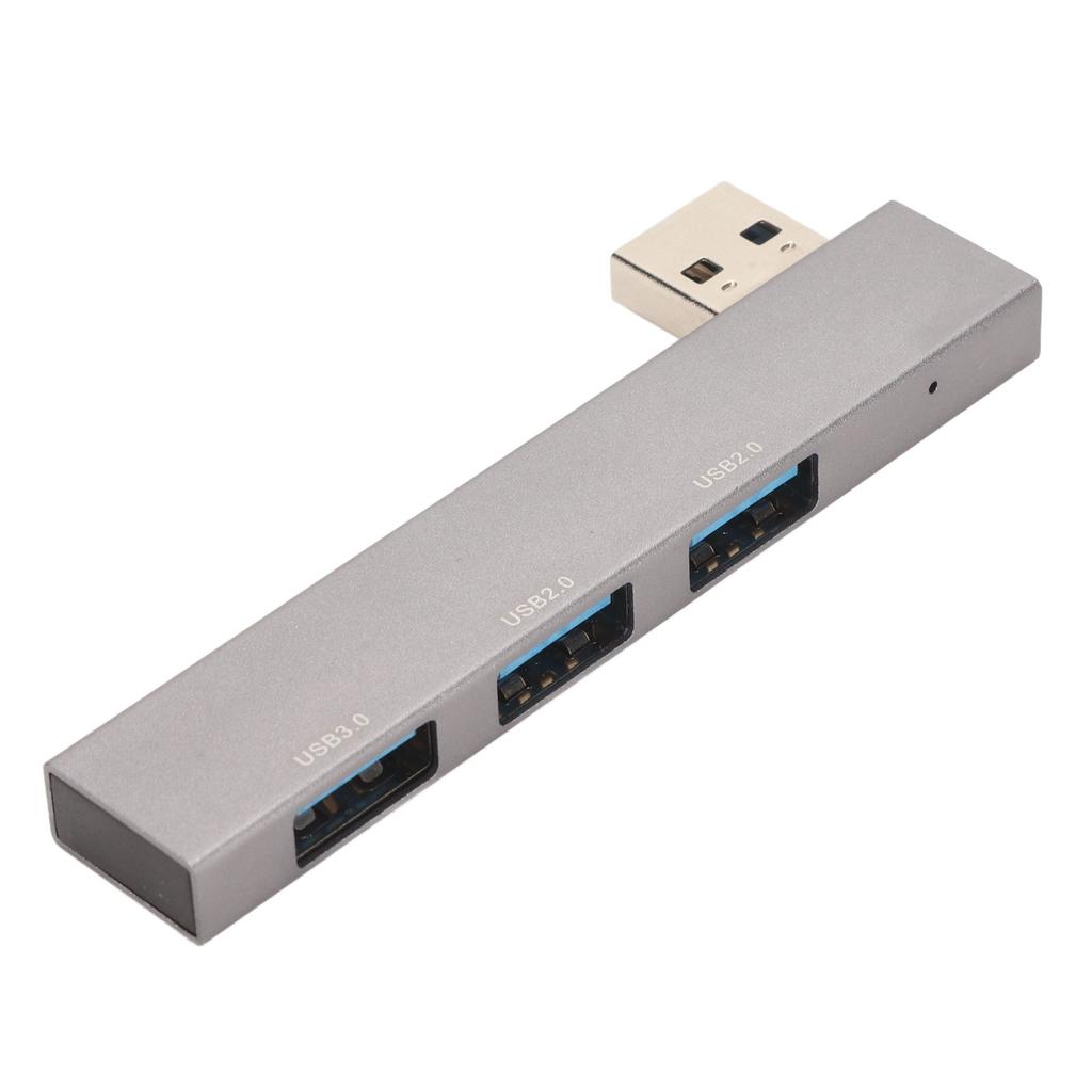 USB3.0 Hub Mini 3 in 1 1xUSB3.0 2xUSB2.0 5Gbps Aluminum Alloy Portable High Speed USB Multifunctional Hub