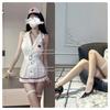 Sexy Little Nurse Sex Uniform Suit Underwear Black and White Cosplay Cosplay Costume Z