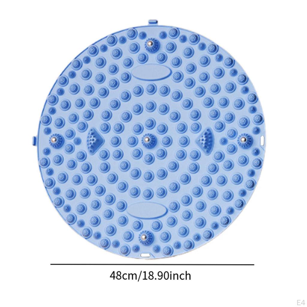 Foot Massager Mat Acupressure Anti Slip Compact Lightweight Massage Pad Reflexology for Gym