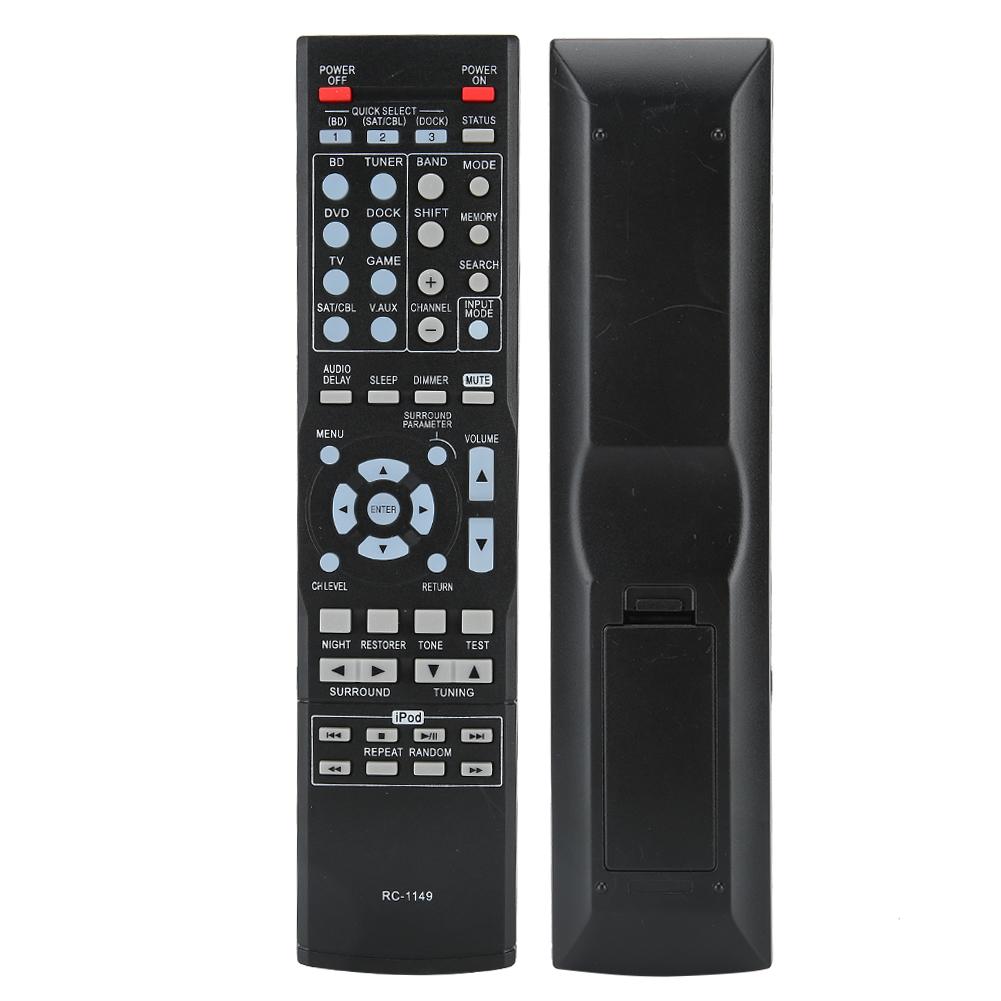 ABS Durable Wear Resistant Black Controller Remote Control Replacement Accessory for DENON RC 1149