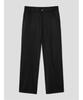 SHIFT.G Wool Blended Semi Wide Slacks Black