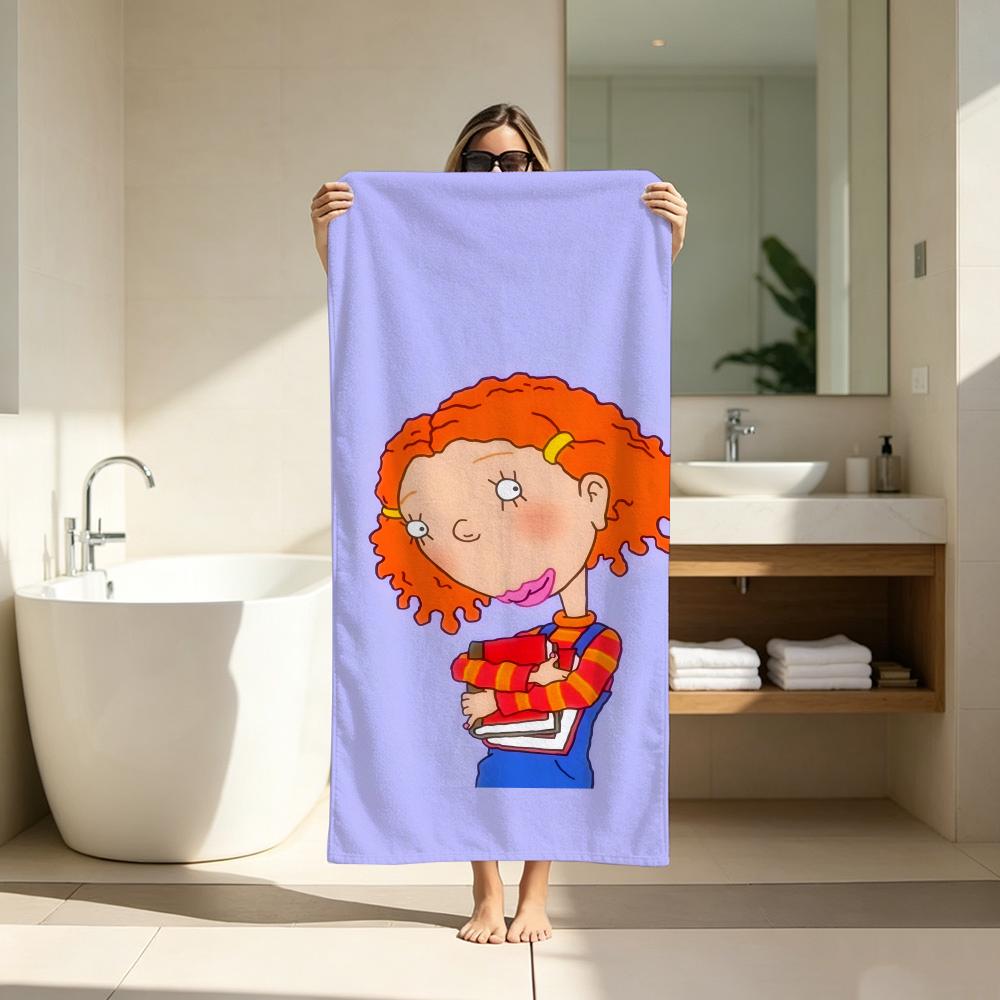 Adventure Cartoon R-Rugrats Towel Microfiber soft Beach Towel for Travel Fitness Sauna Bathing Camping