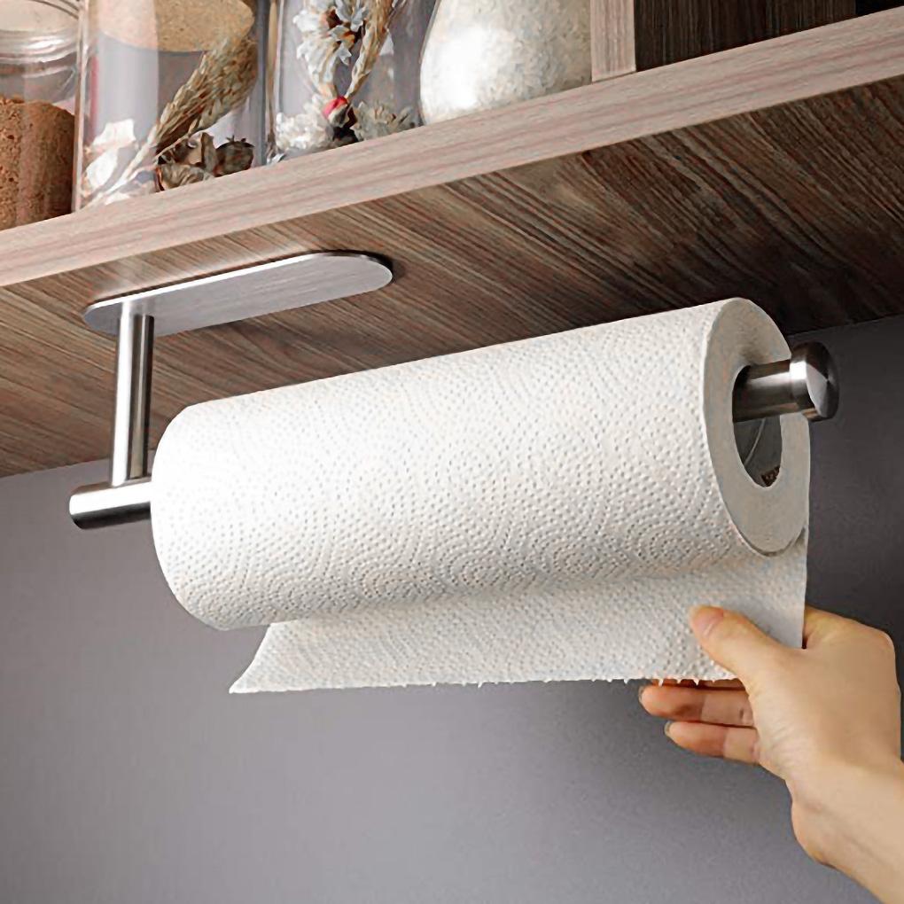 Toilet Paper Holder Bathroom Kitchen Paper Roll Stand Stainless Steel