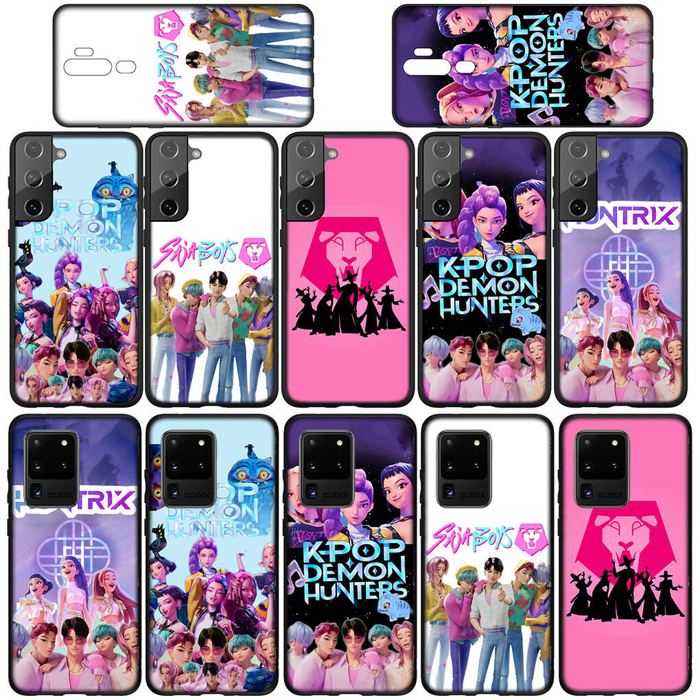 Phone Case for iPhone 17 16 15 Plus X Huawei P30 P20 Lite Redmi Note 14 12 11 13 Pro Max OPPO A60 A80 A40 A18 KPop Saja Demons Jinu Hunters Boys Cover