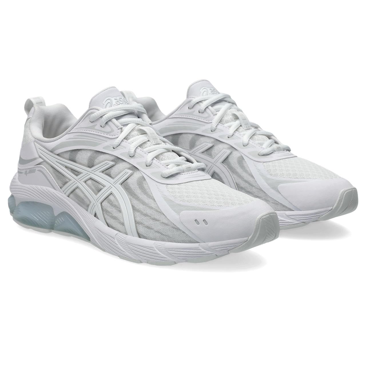 ASICS 180 VIII Sneakers Size 100 2E GEL-QUANTUM (1203A594), Unisex, (White/Cloud Gray), 28.5 cm,