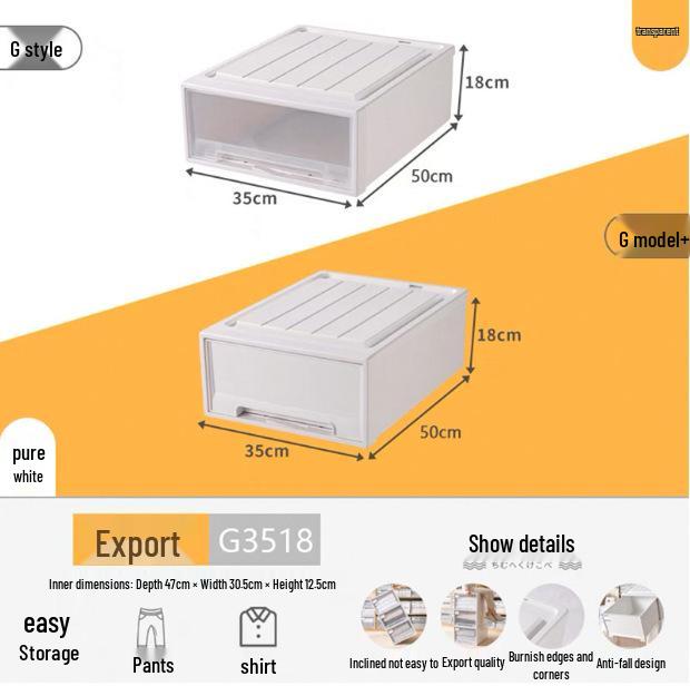Best-Selling Plastic Drawer Organizer for Home Cabinets