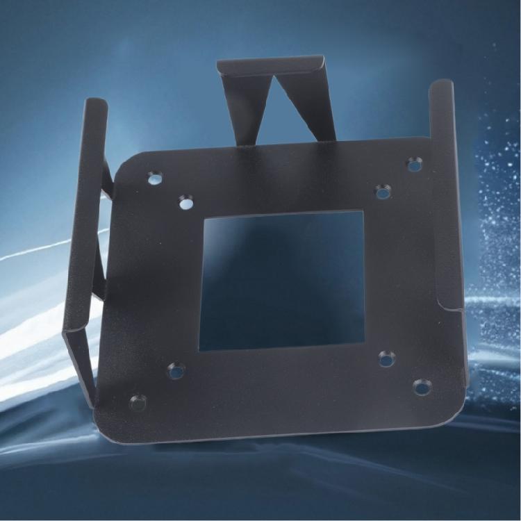 Metal Stand Under Desk Holder for Mini Desktop Computer Optimizing Desktop Organization Wall Mount Display Bracket