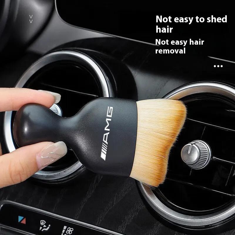 GLC GLB Car Logo Cleaning Car Detail Cleaning brush for Mercedes Benz S320 W164 W203 W204 W168 C180 E320 A200 CLA CLK CLS C260