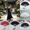 Lace Design Folding Fan Floral Pattern Handheld Fan Vintage Lace Hand Fan  Party