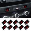 10PCS Car Reflective Sticker for Mitsubishi All Models Outlander Lancer ASX Pajero 3D Adhesive Safety Warning Decal Accessories