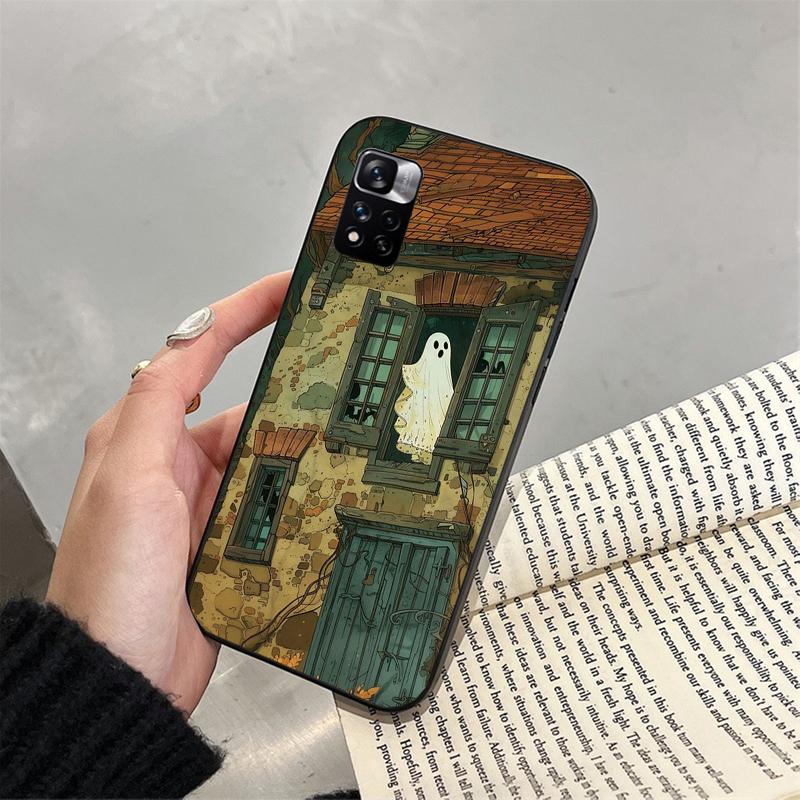 

Phone Case For Xiaomi Poco C71 15T 14T Pro Redmi note 15 14 14 13 Pro Redmi A5 15C 13C Cute Cartoon Ghost Redmi Note 13 4G