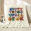 Illustrator N Nina D Dzyvulska Throw Flannel Throw Blanket Suitable for Sofa Living Room Bedroom