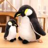 Adorable Realistic Penguin Plush Toy Soft Stuffed Animal For Kids Sleep Companion
