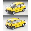 TOMYTEC LV-N272b Honda City R (Yellow) with Motocompo (1981 model)
