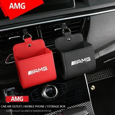 1pcs Multi-Purpose Car Storage Box Car Trash Can Organizer Garbage Bag For Mercedes Benz A B R G Class GLK GLA C200 E200 C200L