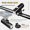 Rechargeable Aluminum Alloy LED Bicycle Headlight with High Brightness & Long Battery Life