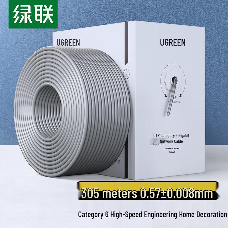 

UGREEN CAT6 Gigabit Ethernet Cable for Home & Office