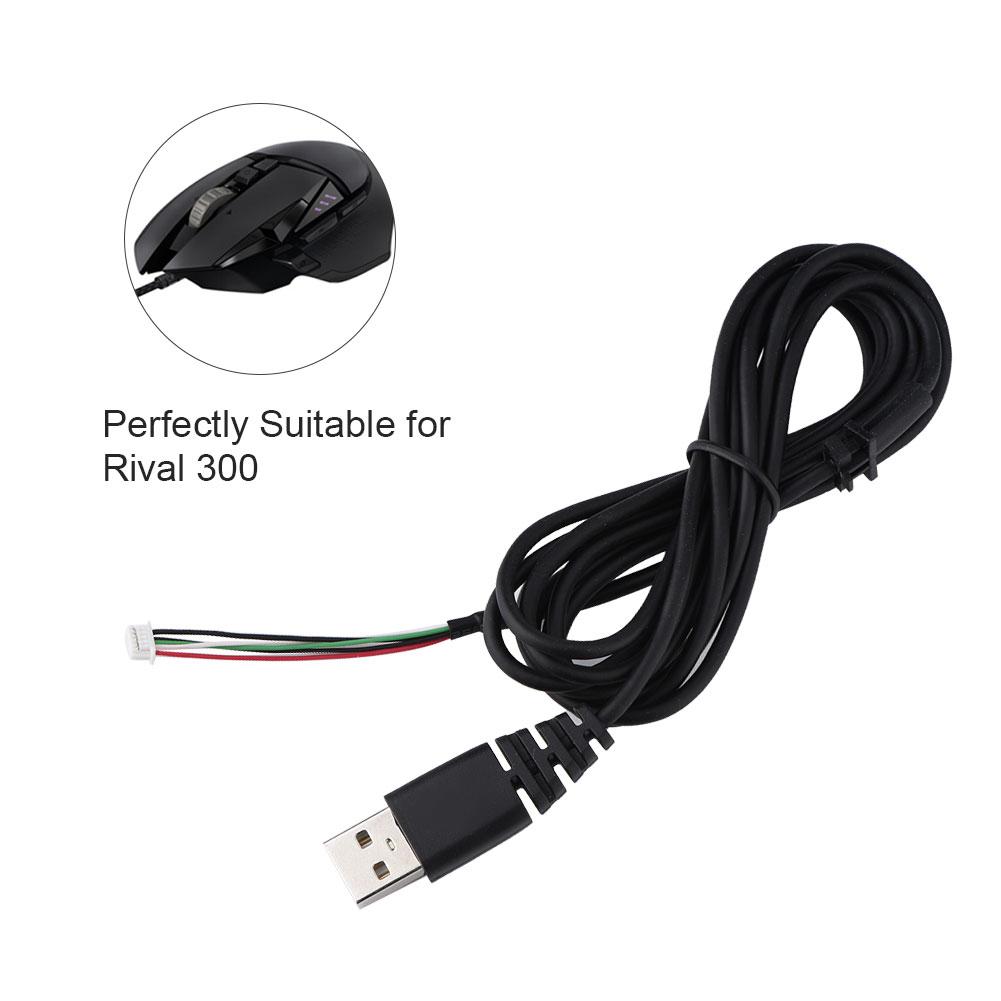 Buy Black Usb Mouse Mice Cable Cord Line Replacement For 300 at