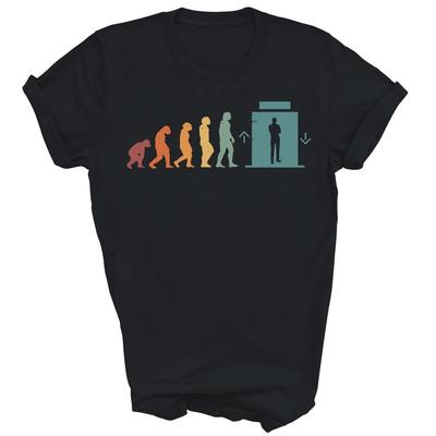 Evolution Of An Elevator Unisex Shirt Gift