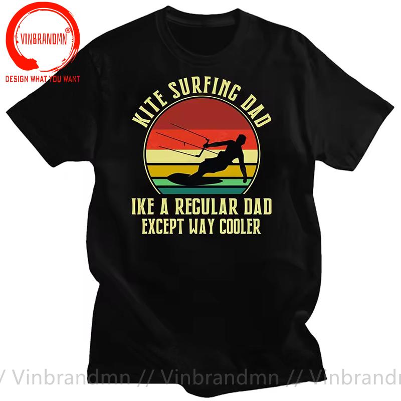 Kitesurf Kitesurfing Kitesurfer T Shirt Unisex Funny Kiteboarding Tshirt Fashion Streetwear Harajuku Tshirt Hip Hop Tops Tee Shirt