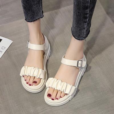 Net Red Sandals Women  Summer New Fairy Style Ins Tide Students Casual All -Match Thick -Soled Fashion Women 'S Shoes