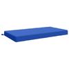 Seat Cushion SOEST 100percent  Polyester Royal Blue 120 X 60 X 10 Cm