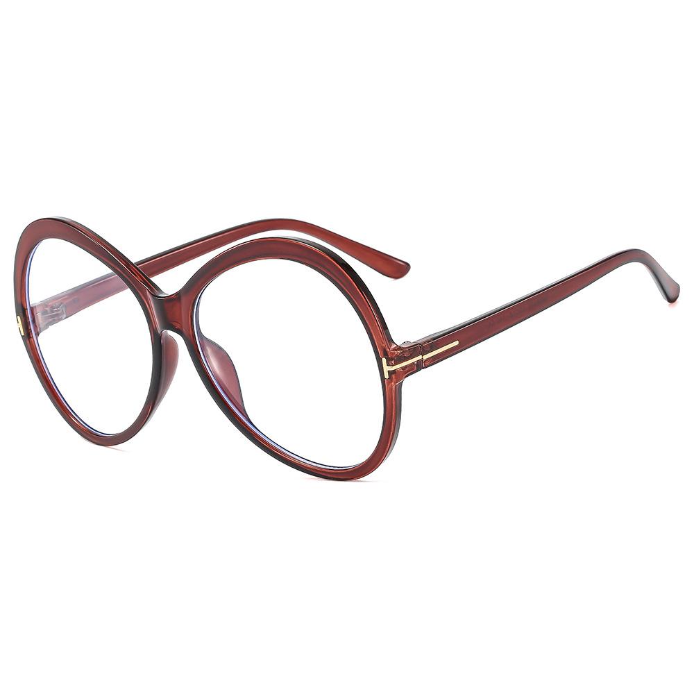 JYL TS Cat Eye Glasses Blue Light Blocking Style With Rivets 68196 A-783 рубиново-красный