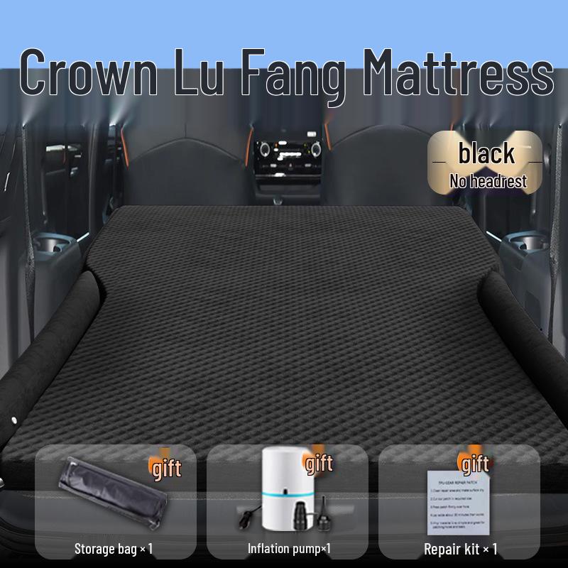 Colchão Inflável para Carro Toyota Crown - Colchão de Ar para Banco Traseiro para Dormir